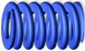 Ressorts d'outils de presse - ISO Bleu Ressorts d'outils de presse - ISO Bleu