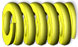 Ressorts d'outils de presse - ISO Jaune Ressorts d'outils de presse - ISO Jaune