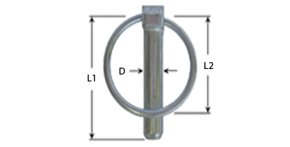 Pieces De Liaison De Tracteur, Goupilles De Verrouillage De Pince d  Echappement De Securite at Rs 100/piece, Steel Clamps in Ludhiana